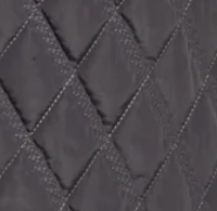 Diamond-Quilted Coat with Faux-Fur Hood